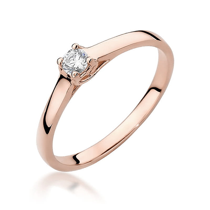 Pierścionek W506 Diament 0