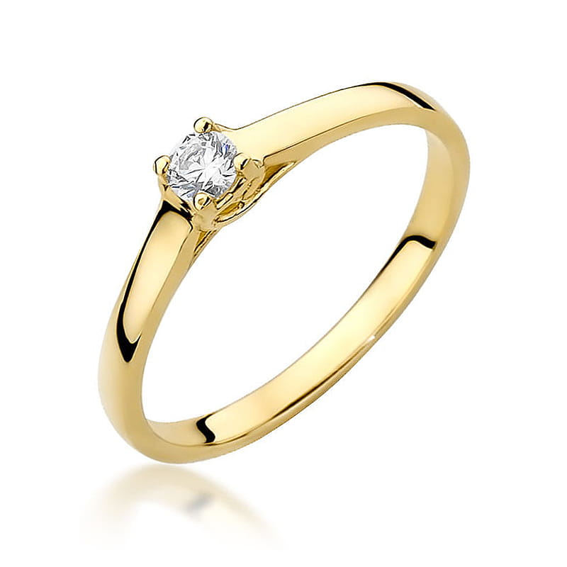 Pierścionek W506 Diament 0