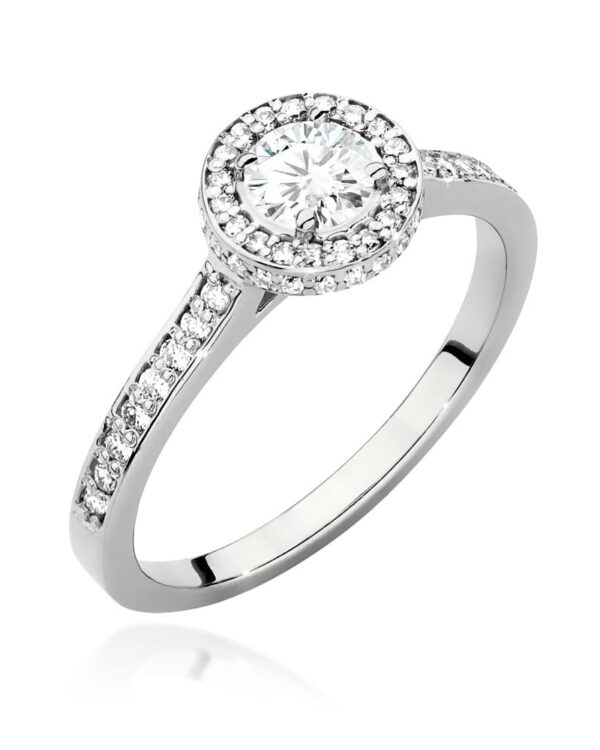 Pierścionek W508 Diament 0
