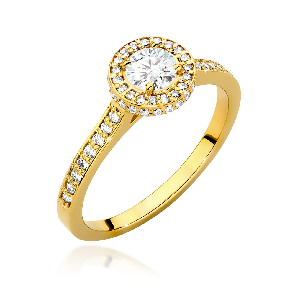 Pierścionek W508 Diament 0