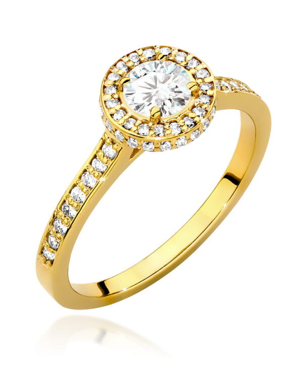 Pierścionek W508 Diament 0
