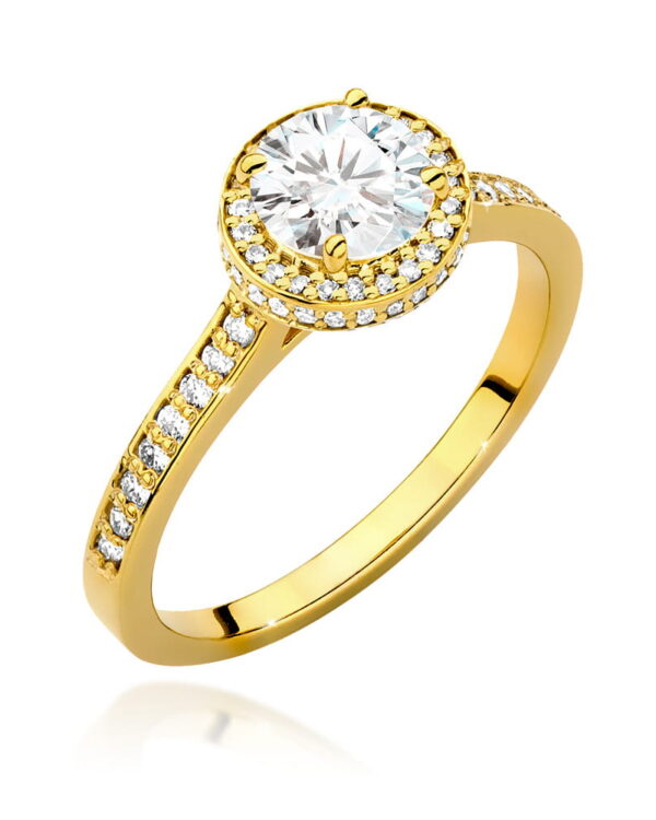 Pierścionek W508 Diament 0
