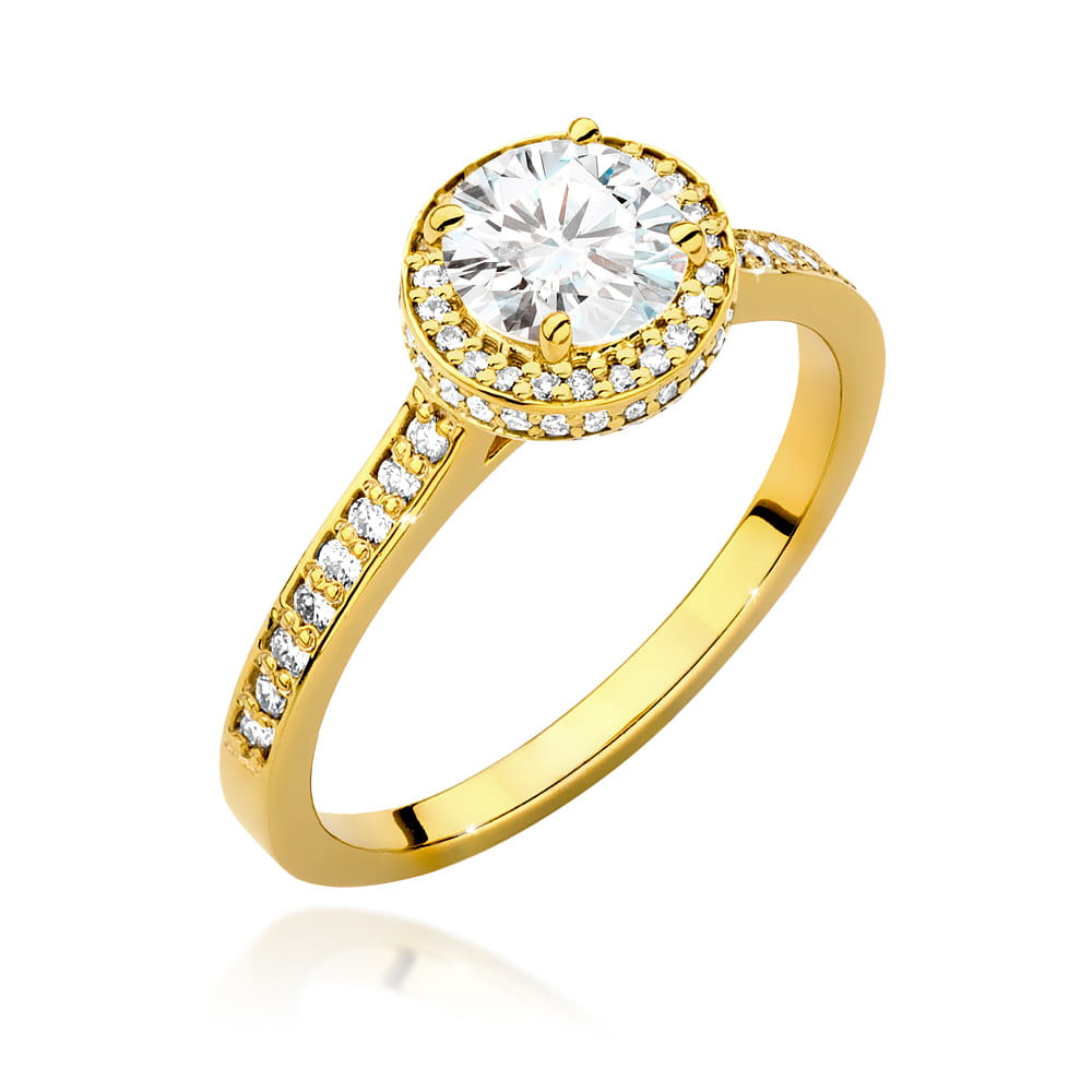 Pierścionek W508 Diament 0