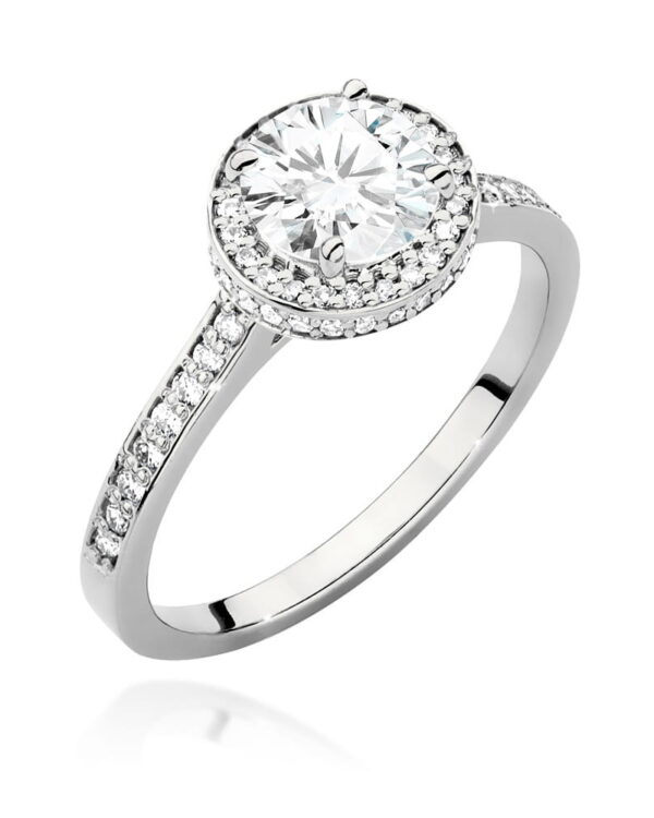 Pierścionek W508 Diament 1