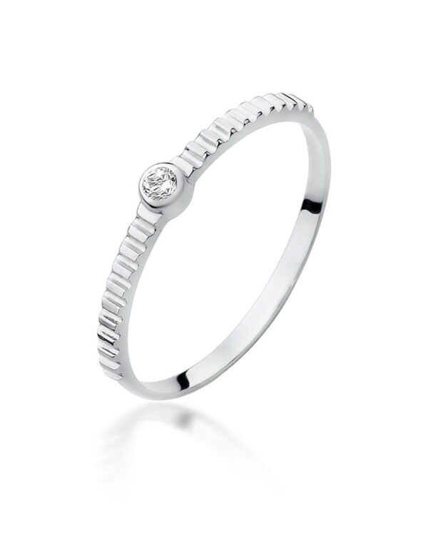Pierścionek W512 Diament 0