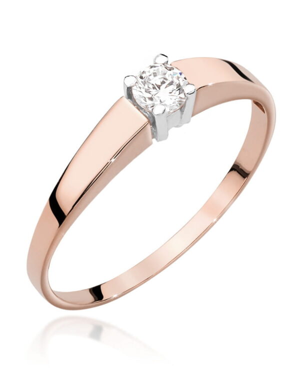 Pierścionek W524 Diament 0