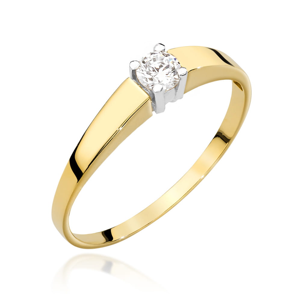 Pierścionek W524 Diament 0