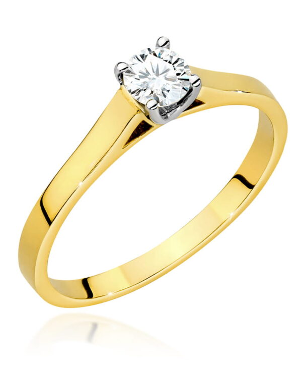 Pierścionek W526 Diament 0