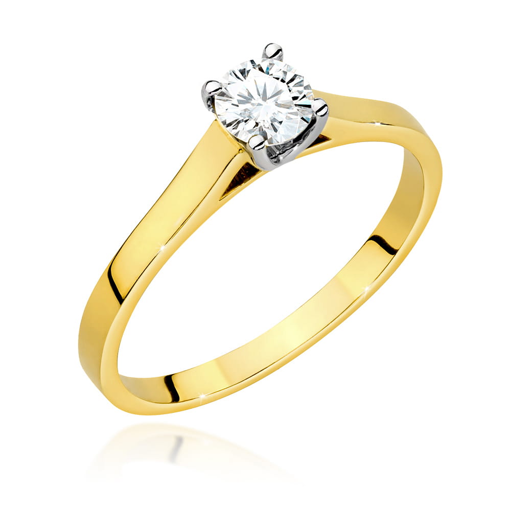 Pierścionek W526 Diament 0