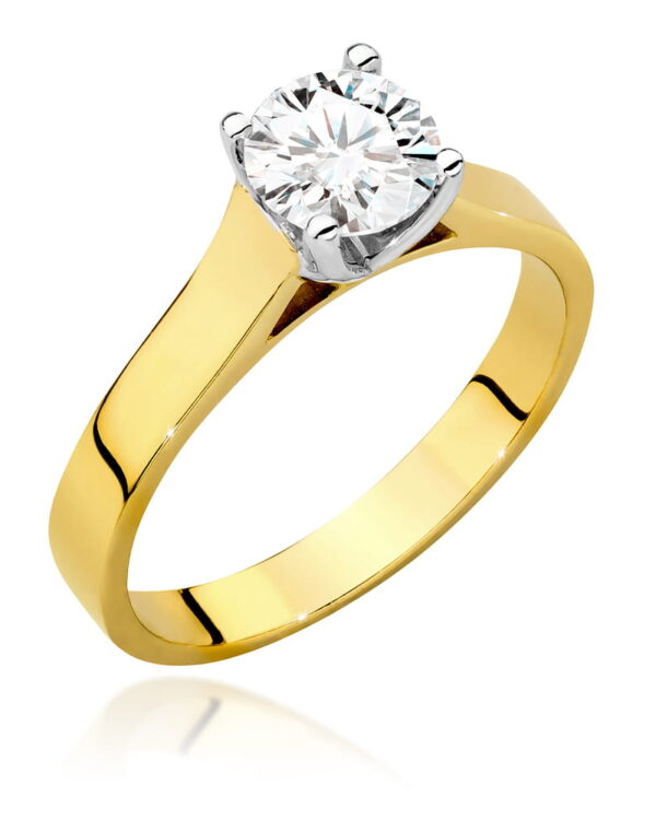 Pierścionek W526 Diament 1