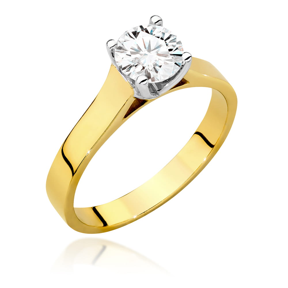 Pierścionek W526 Diament 1