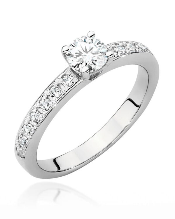 Pierścionek W534 Diament 0