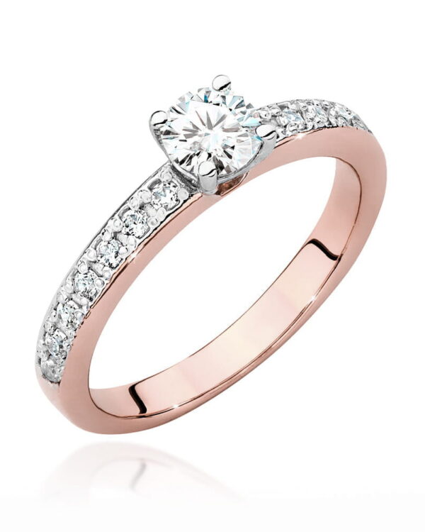 Pierścionek W534 Diament 0