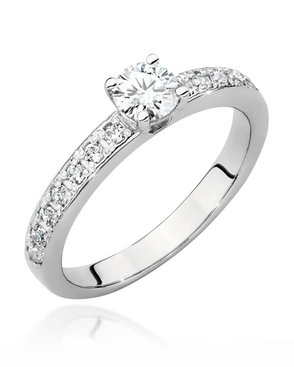 Pierścionek W534 Diament 0