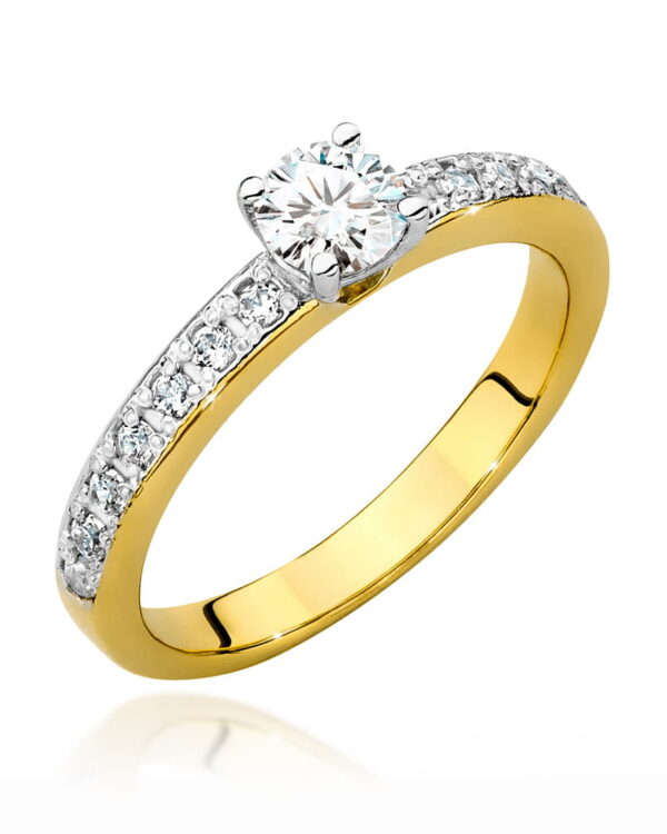 Pierścionek W534 Diament 0