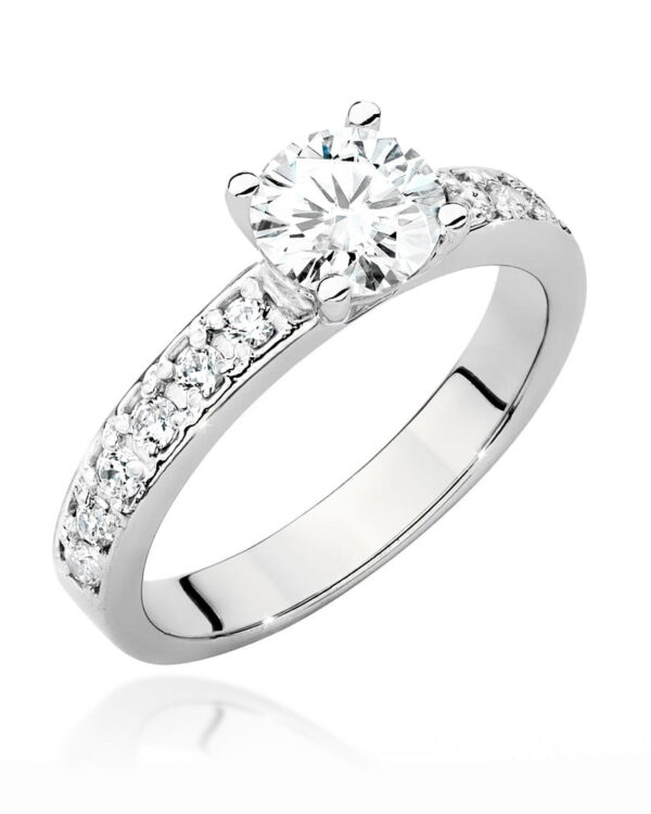 Pierścionek W534 Diament 0