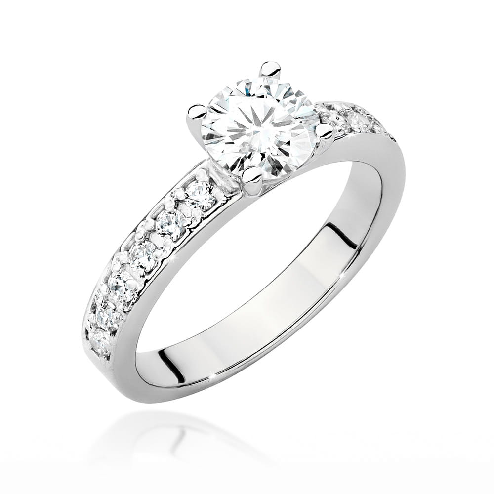 Pierścionek W534 Diament 0