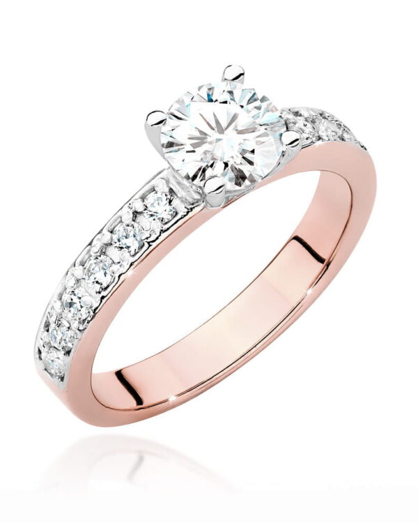 Pierścionek W534 Diament 0
