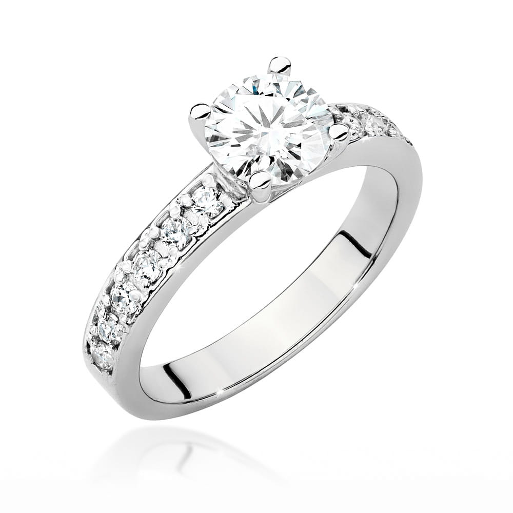 Pierścionek W534 Diament 1