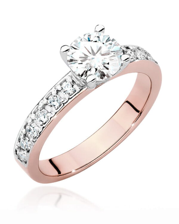 Pierścionek W534 Diament 1