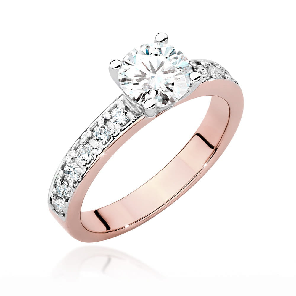 Pierścionek W534 Diament 1