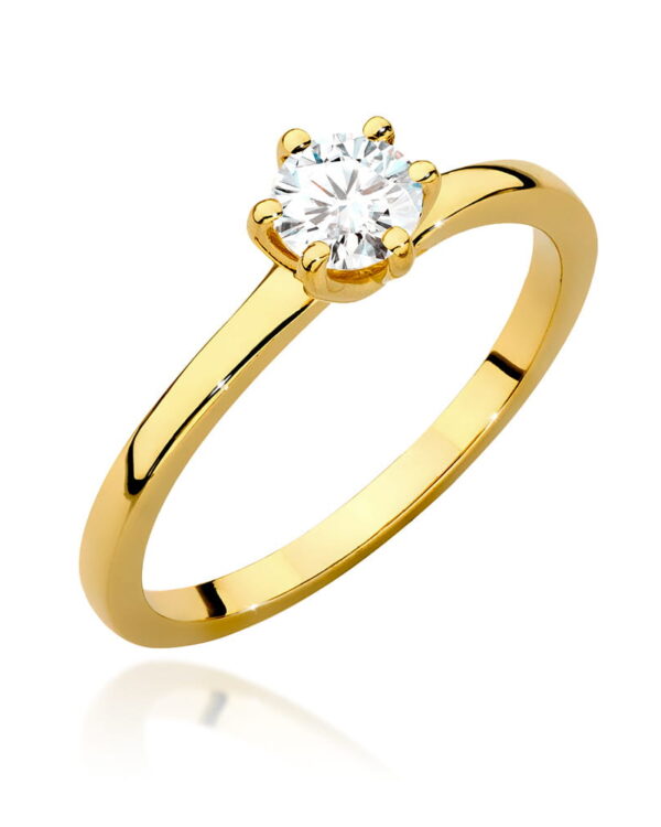 Pierścionek W535 Diament 0