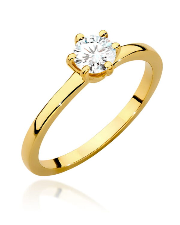 Pierścionek W535 Diament 0