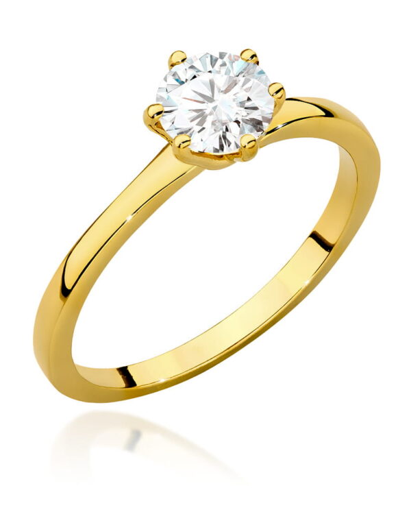 Pierścionek W535 Diament 0