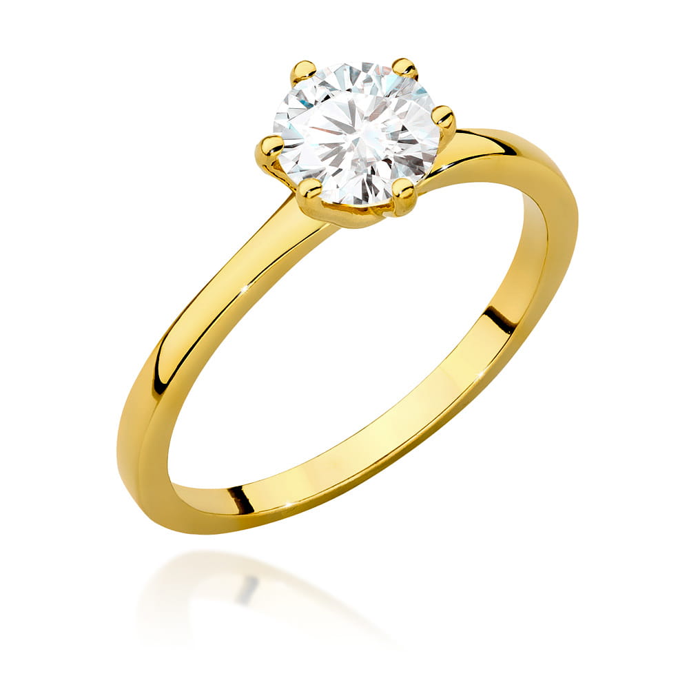 Pierścionek W535 Diament 1