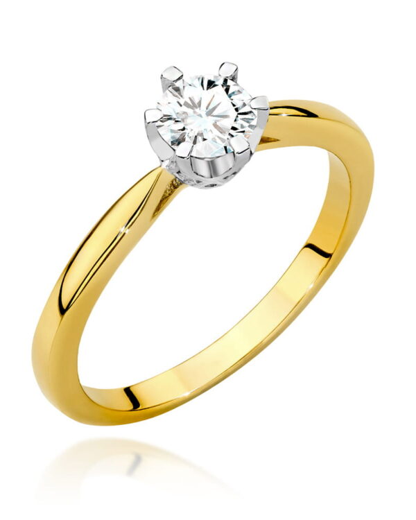 Pierścionek W539 Diament 0