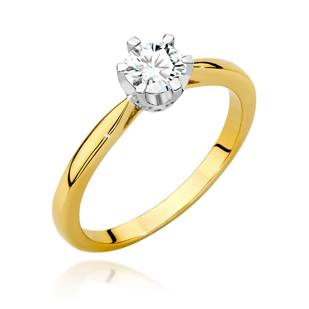 Pierścionek W539 Diament 0