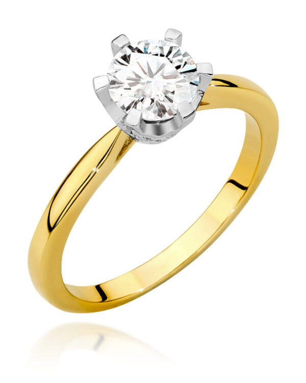 Pierścionek W539 Diament 0