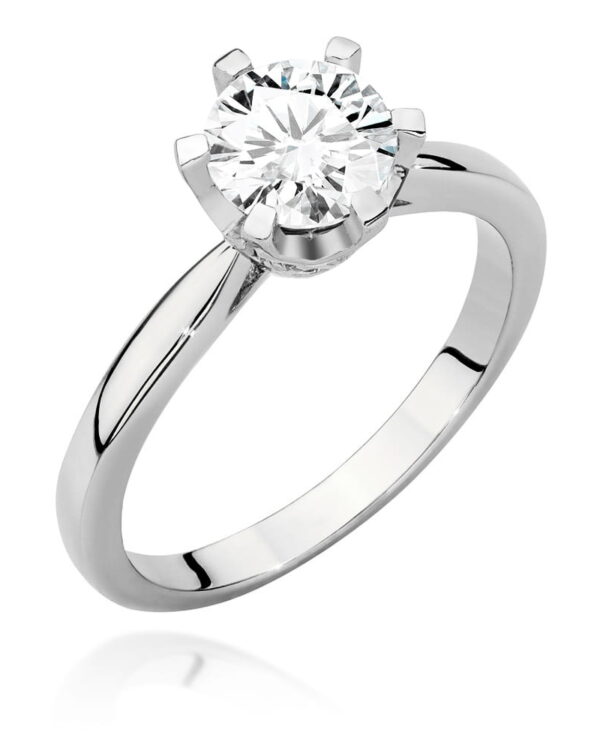 Pierścionek W539 Diament 1