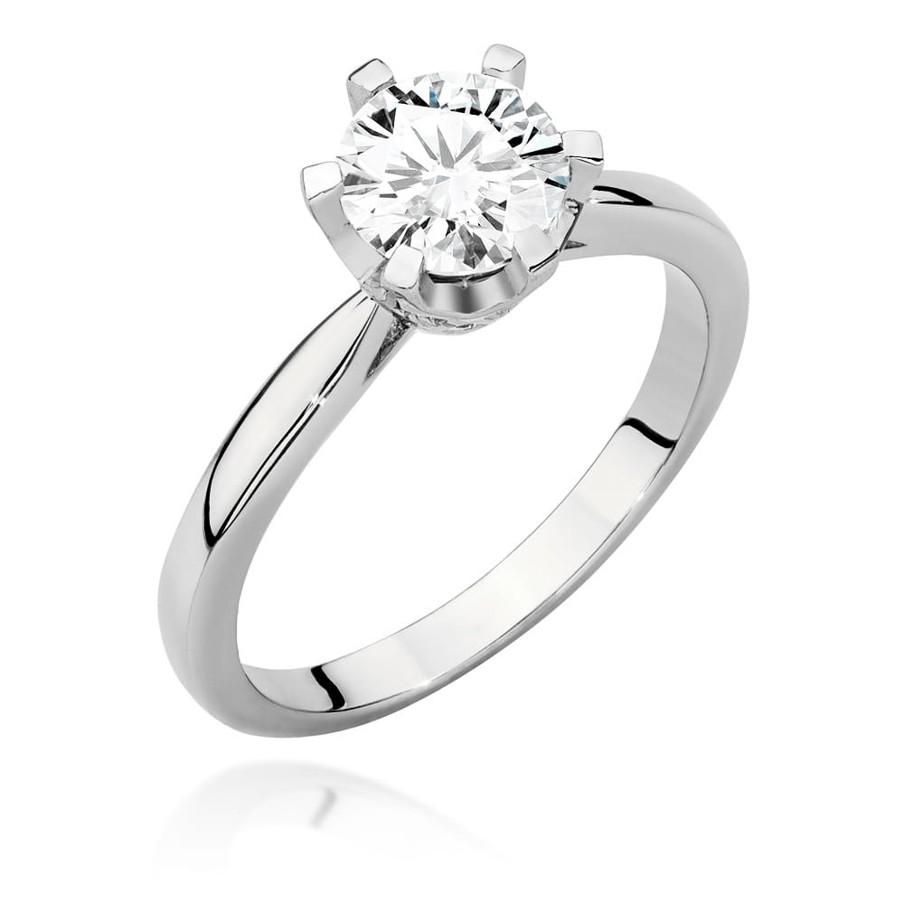 Pierścionek W539 Diament 1