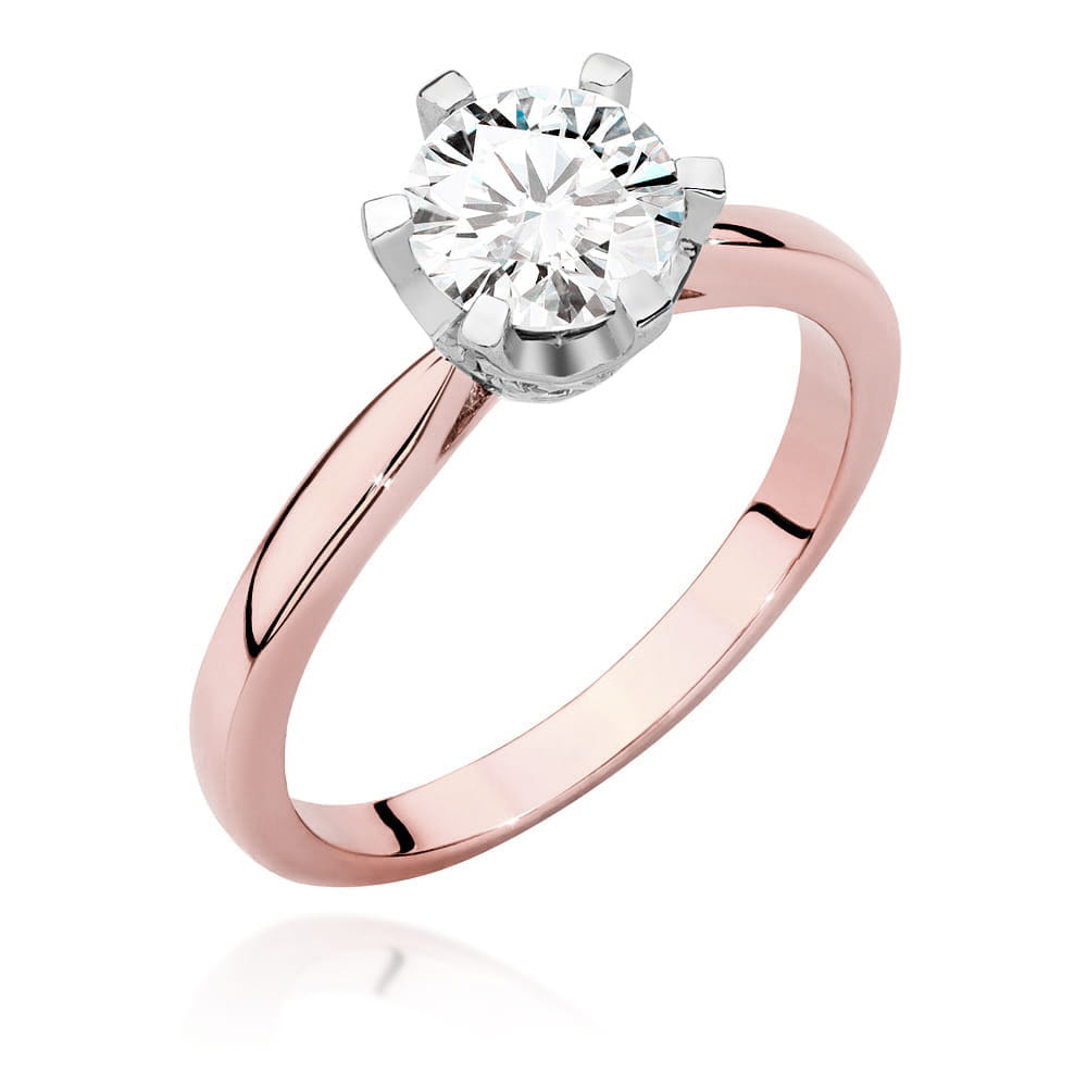 Pierścionek W539 Diament 1