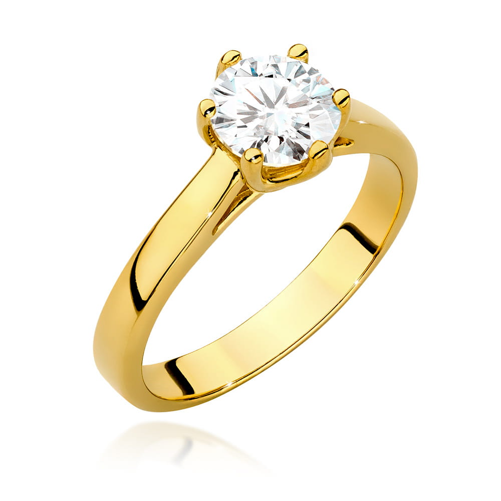 Pierścionek W540 Diament 1