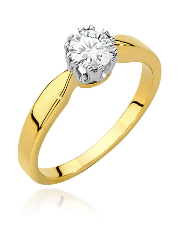 Pierścionek W541 Diament 0