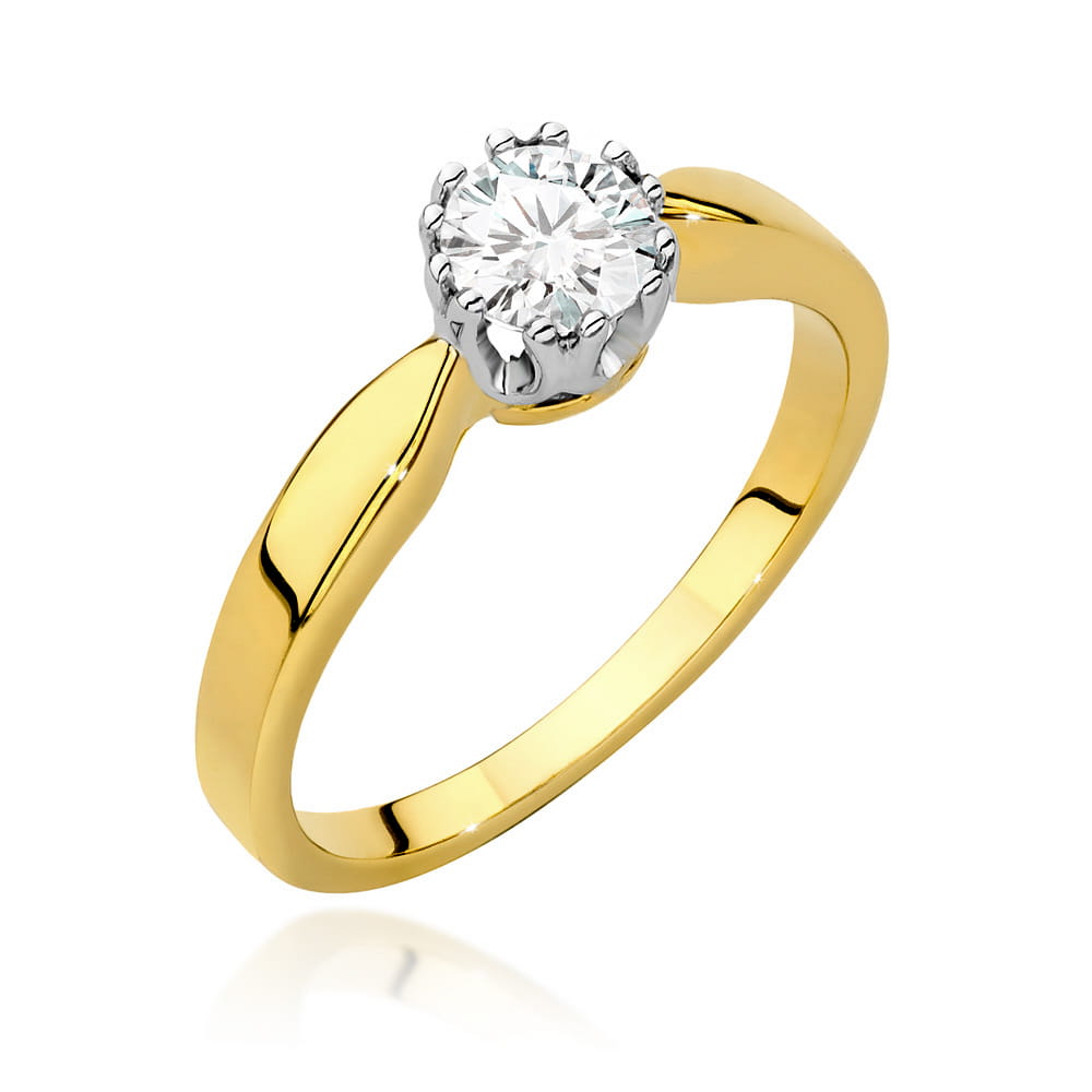 Pierścionek W541 Diament 0