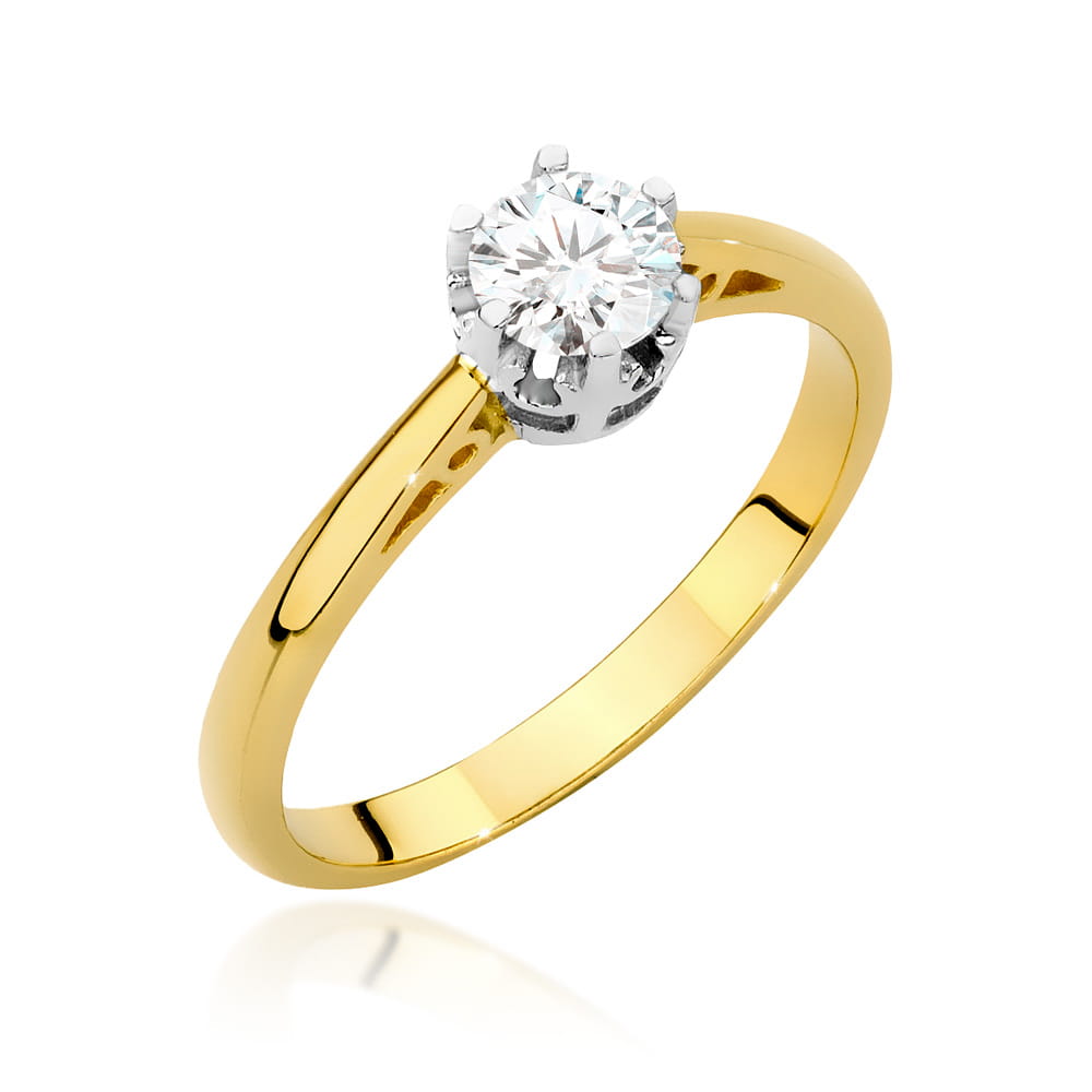 Pierścionek W542 Diament 0