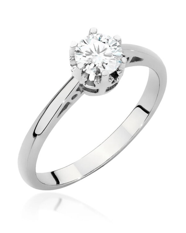 Pierścionek W542 Diament 0