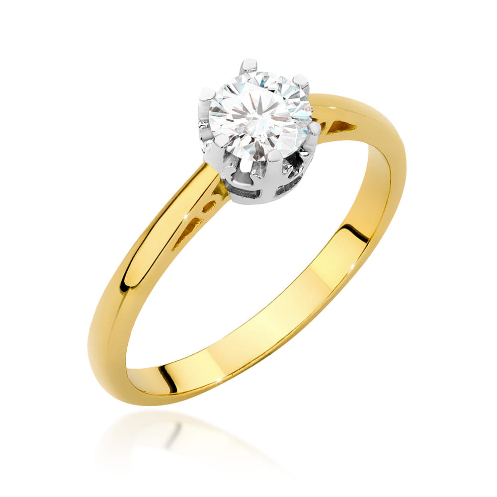 Pierścionek W542 Diament 0