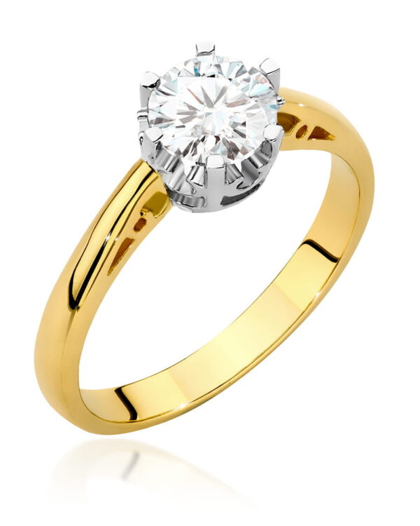 Pierścionek W542 Diament 0
