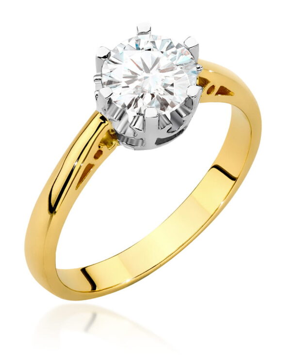 Pierścionek W542 Diament 1
