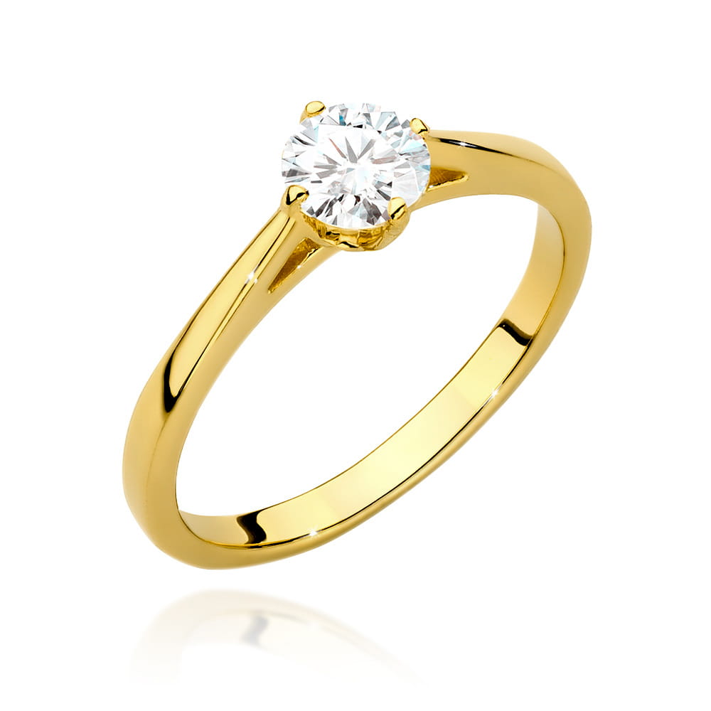 Pierścionek W543 Diament 0