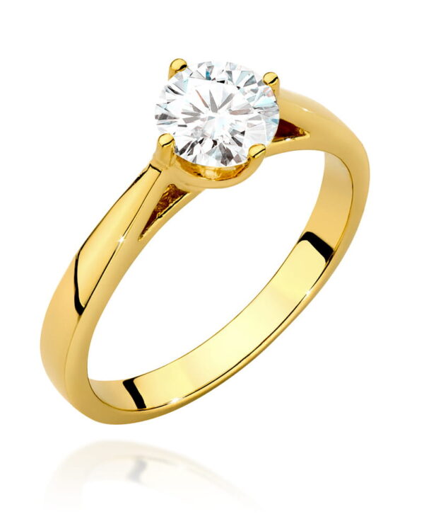 Pierścionek W543 Diament 0