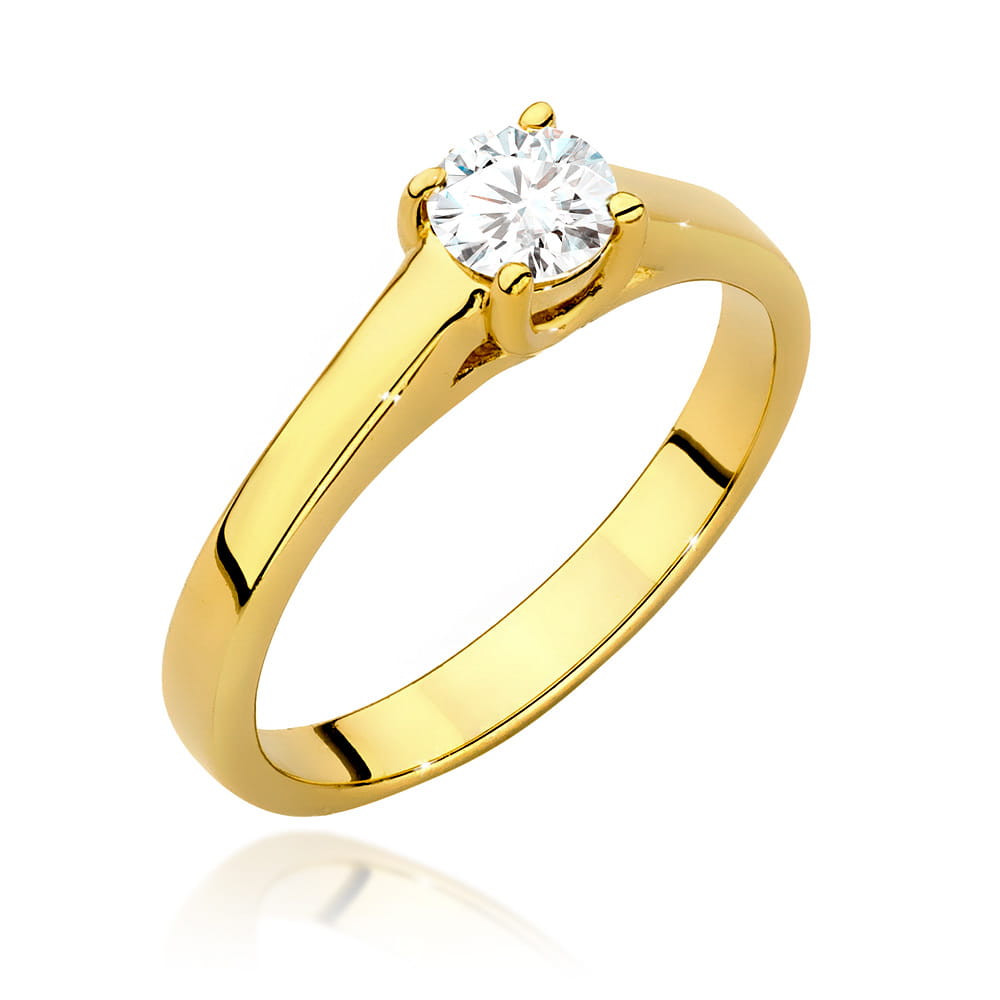 Pierścionek W544 Diament 0