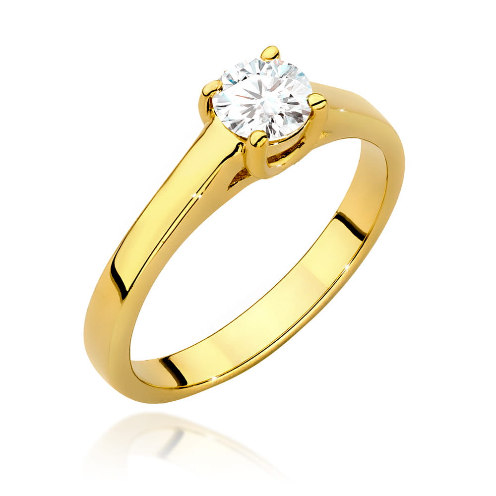 Pierścionek W544 Diament 0