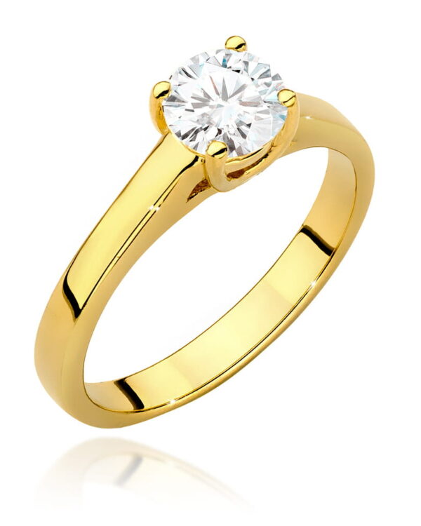 Pierścionek W544 Diament 0