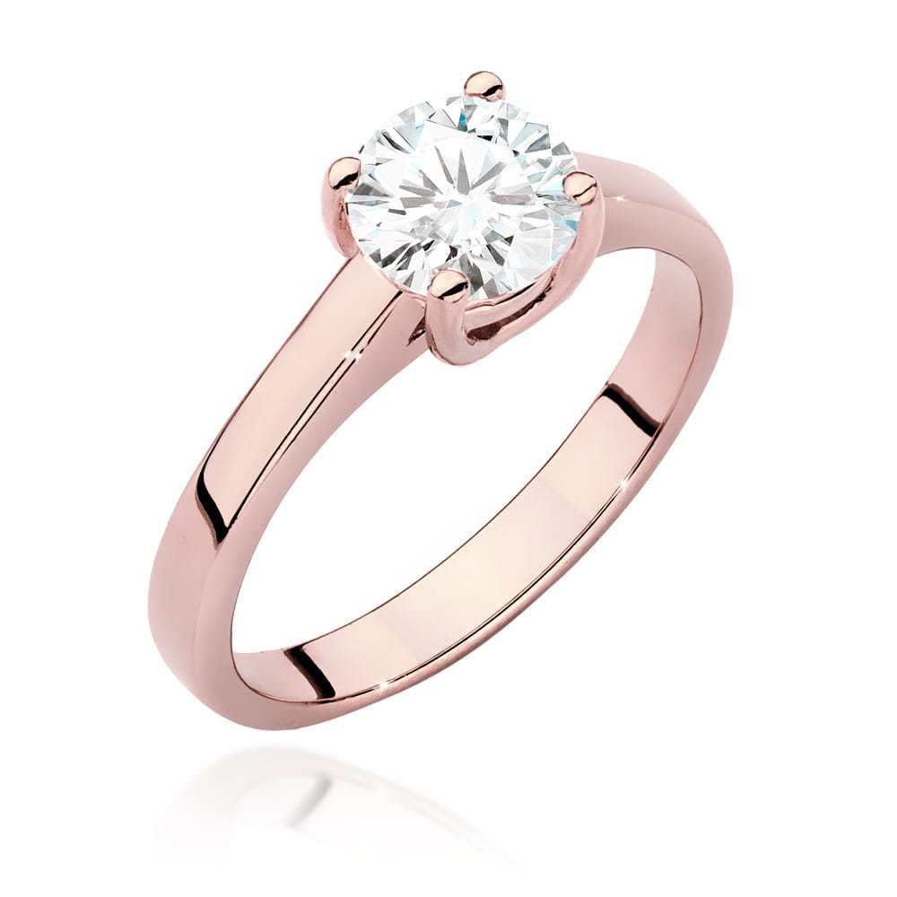 Pierścionek W544 Diament 1