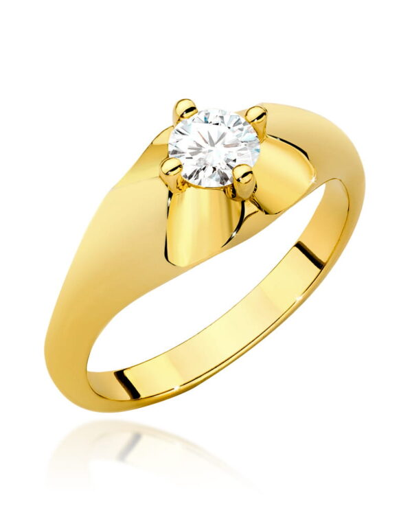 Pierścionek W545 Diament 0